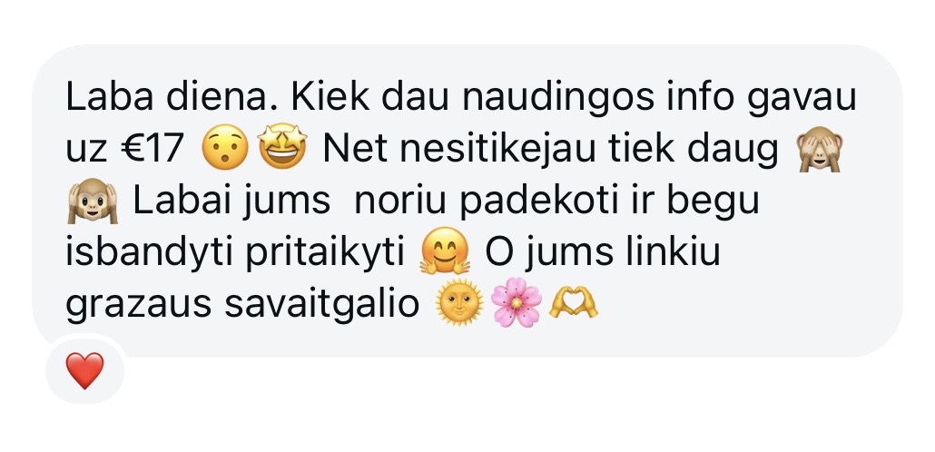 Mamos atsiliepimas apie medžiagą vaiko emocijų tema